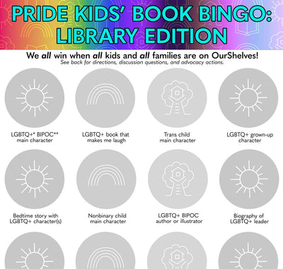 Play Library Pride Bingo!