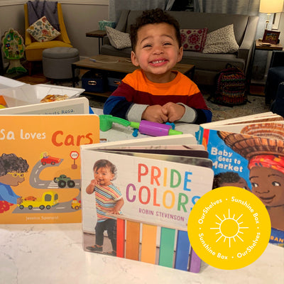 Diverse Kids' Book Boxes: Sunshine Box (Ages 0-2) Quarterly Subscription